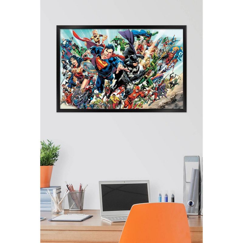 Dc Comics - Rebirth Framed Poster Trends International