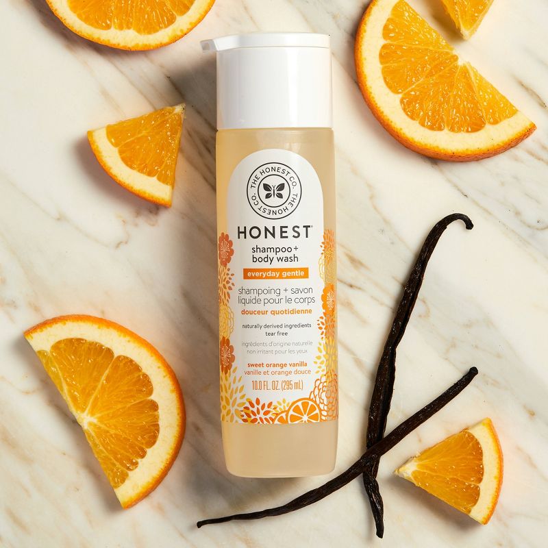 The Honest Company Everyday Gentle Shampoo & Body Wash Sweet Orange Vanilla - 10 fl oz