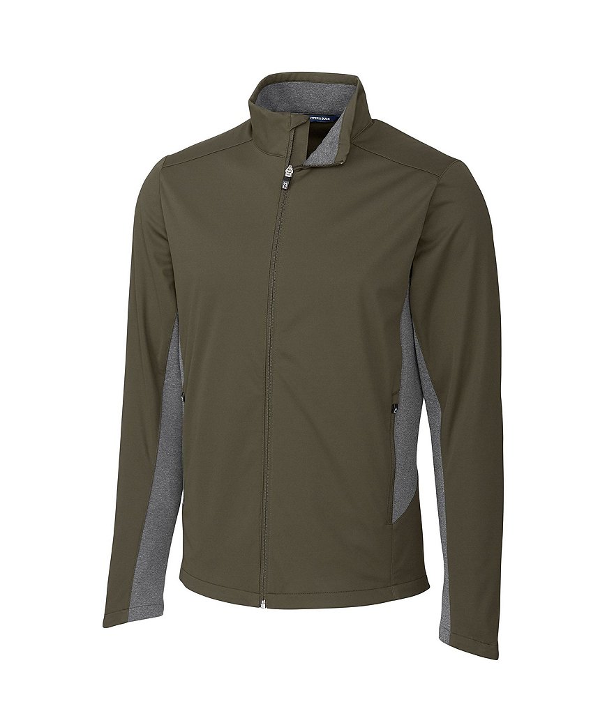 Cutter & Buck Navigate Softshell Long-Sleeve Full-Zip Jacket