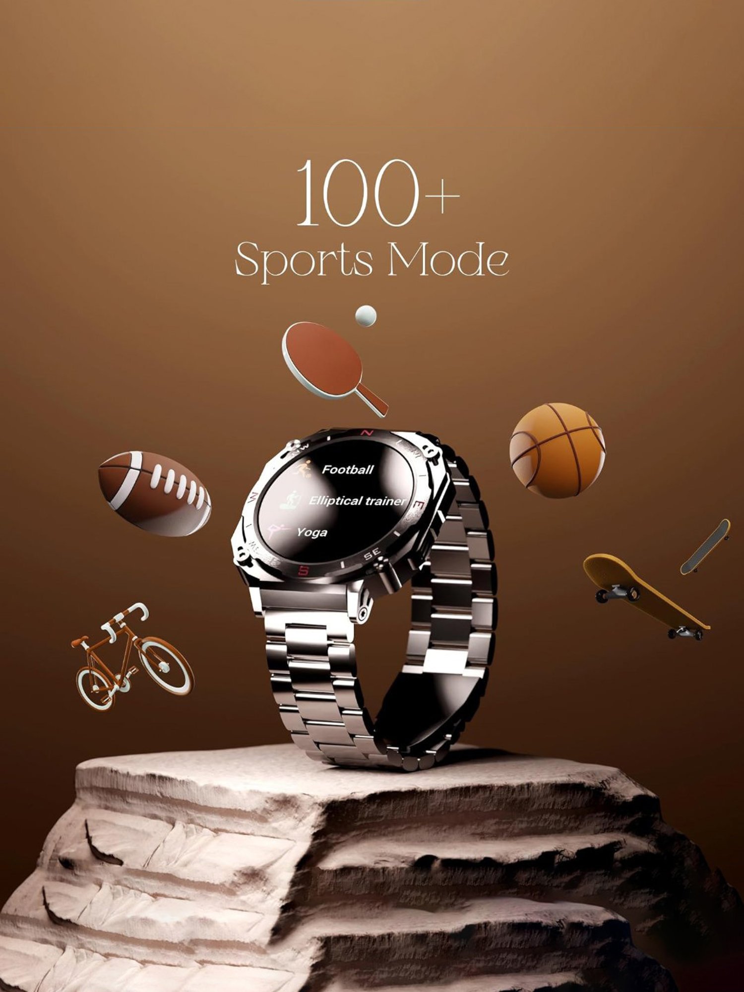 Boat Enigma X500 BT Calling Smartwatch with 1.43 inch AMOLED Display (Classic Silver)