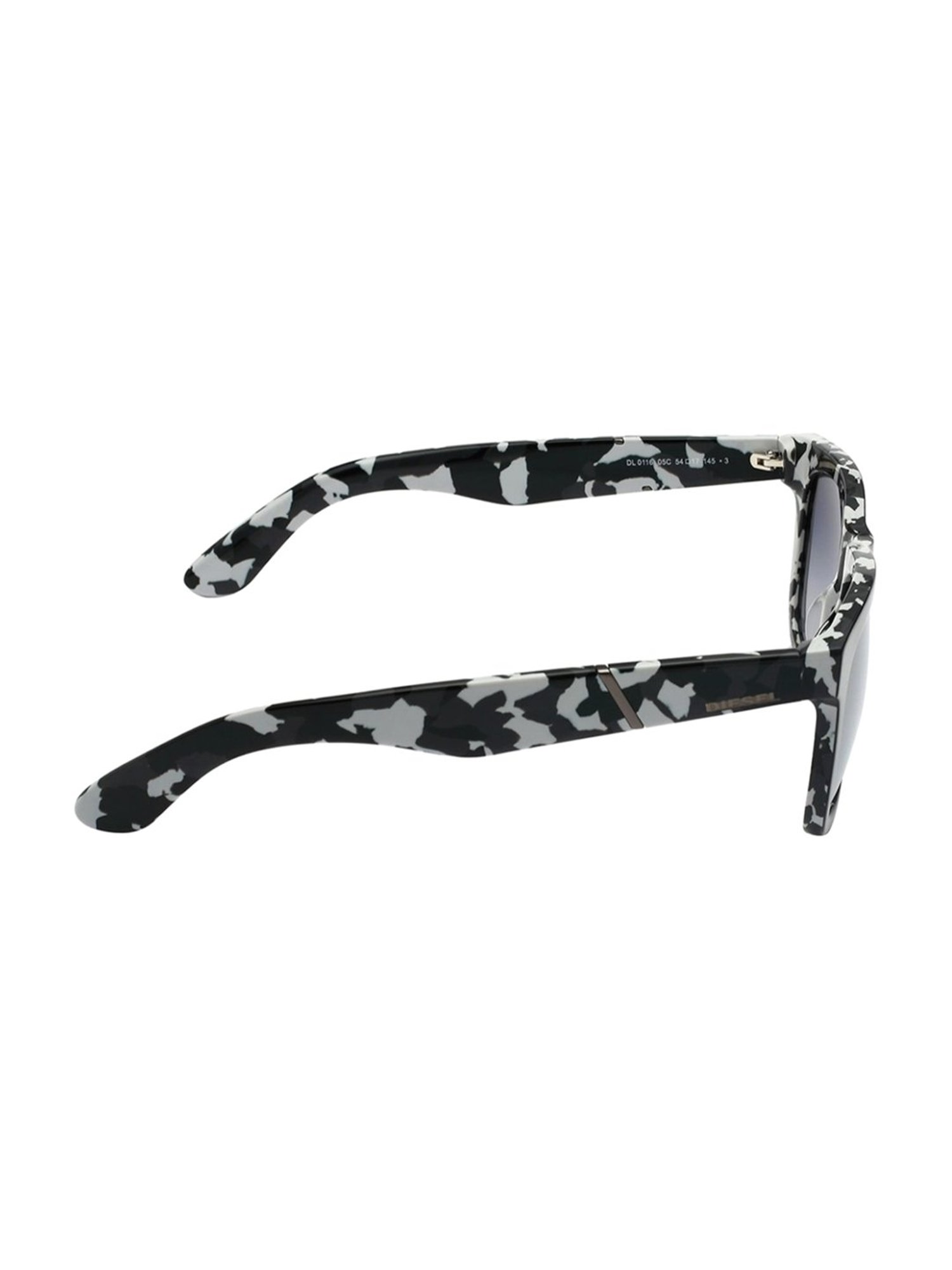 DIESEL Grey Square UV Protection Unisex Sunglasses