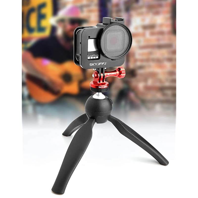 Mount AluminumAdapter Attachment Bolt Adapter for Monopod Mount with Aluminum CNC Thumbscrew Compatible Action Camera gopro Hero 8 Mount DJI OSMO RED