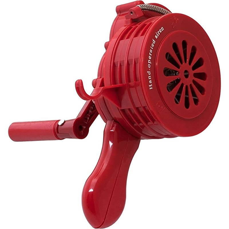 Loud Hand Crank Manual Operated Portable Plastic AlarmSiren Air Raid VXS1000P
