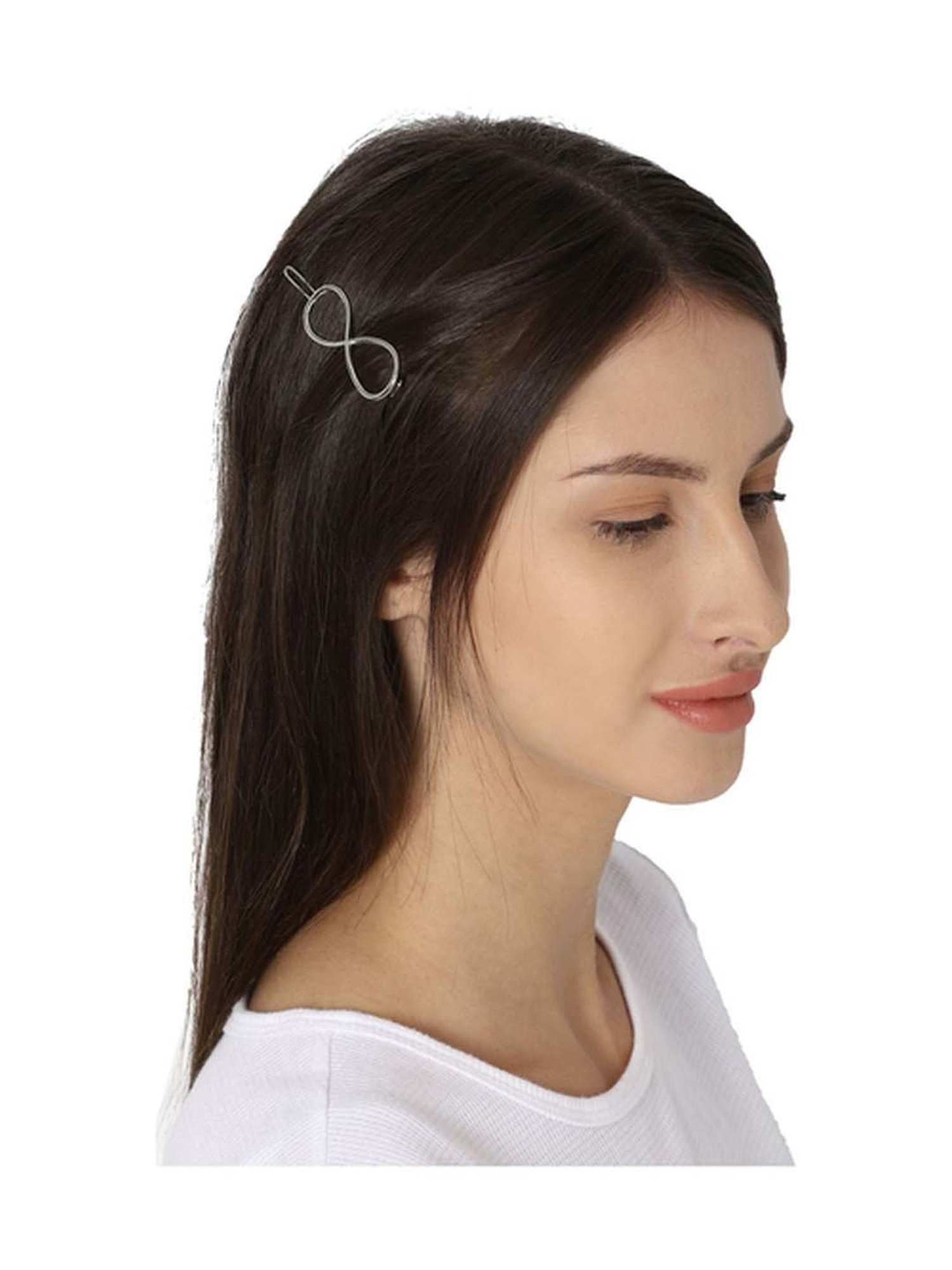 Forever 21 Silver Infinity Hair Pin