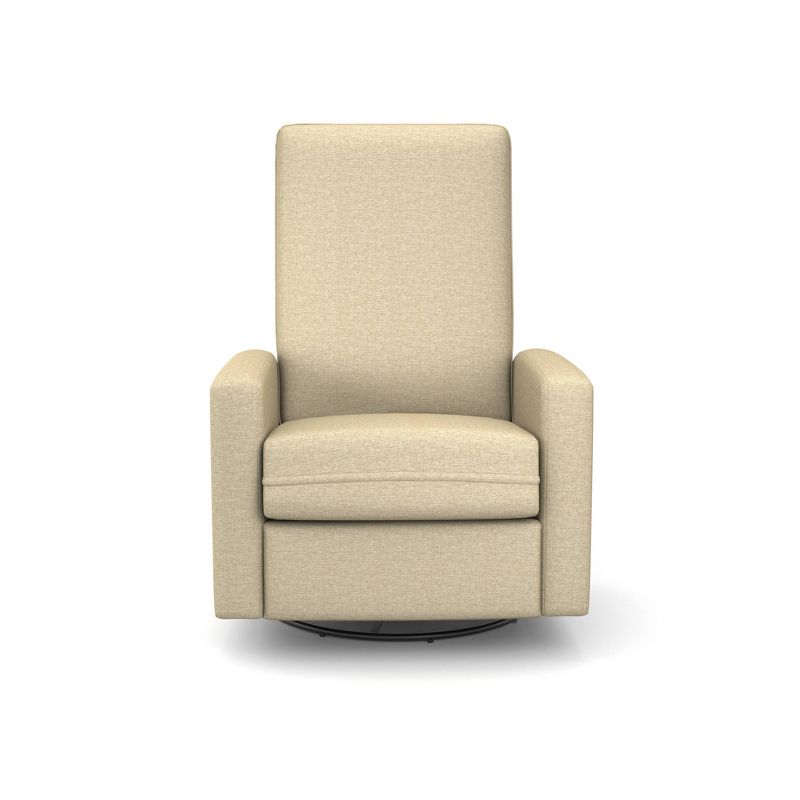 Best Chairs Inc. Calli Power Swivel Glider Recliner - Tan