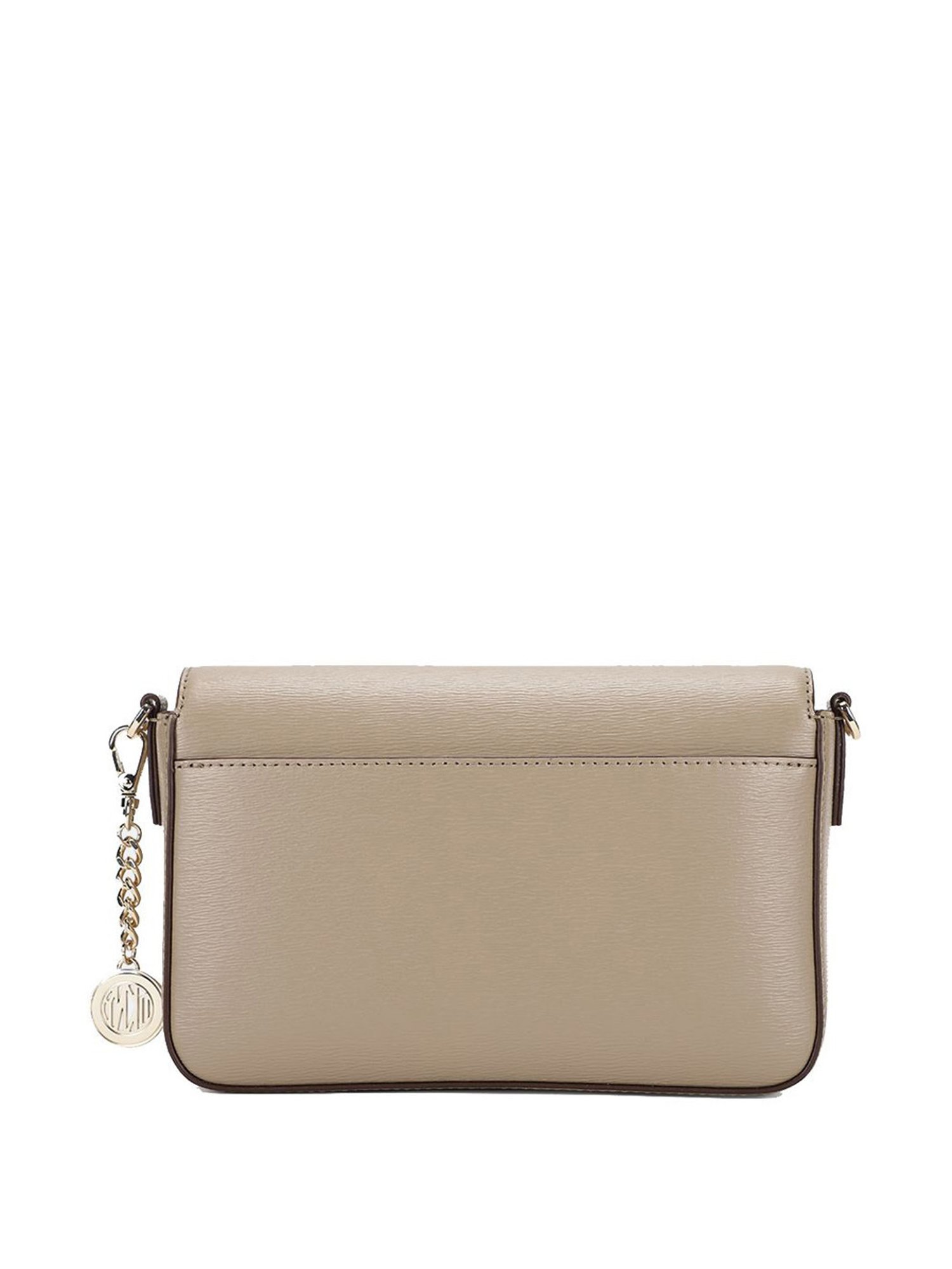 Dkny Scarlet Leather Textured Sling Handbag