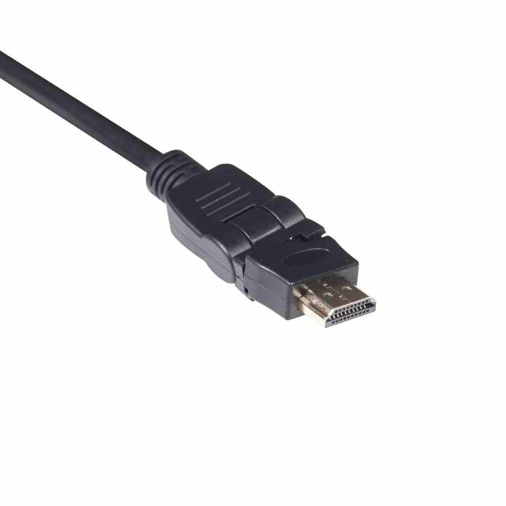Club3D CAC-1360 HDMI 2.0 4K60Hz UHD 360 Degree Rotary Cable 2m/6.56ft.