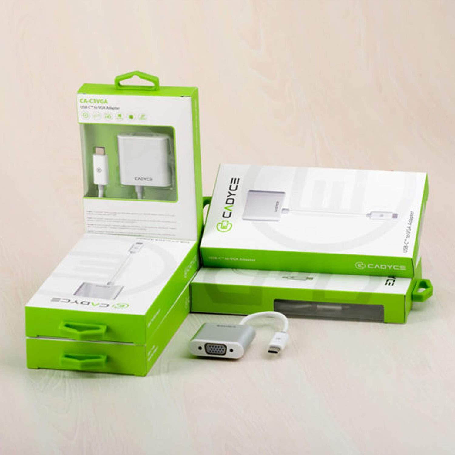 Cadyce USB-C 3.1 to VGA Adapter (CA-C3VGA)