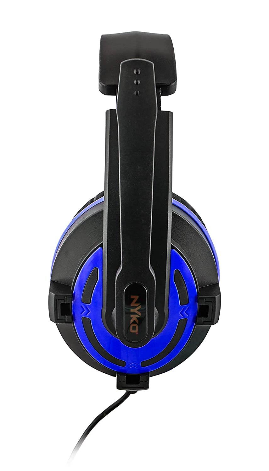 Nyko Np-2600 Wired Headset for PlayStation 4 - Lightweight Blue Headset Designed for PS4, PS5, Xb1, Xbsx, Switch and PC - PlayStation 4