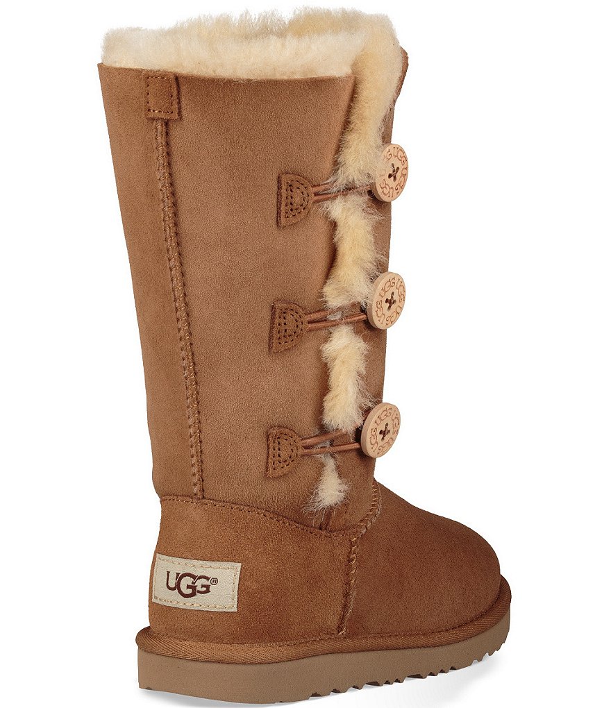 UGG&reg; Girls' Bailey Button Triplet II Boots (Youth)
