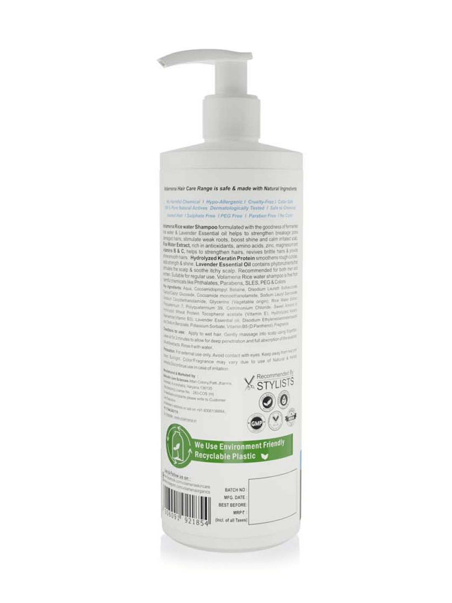 Volamena Rice Water Shampoo - 250 ml