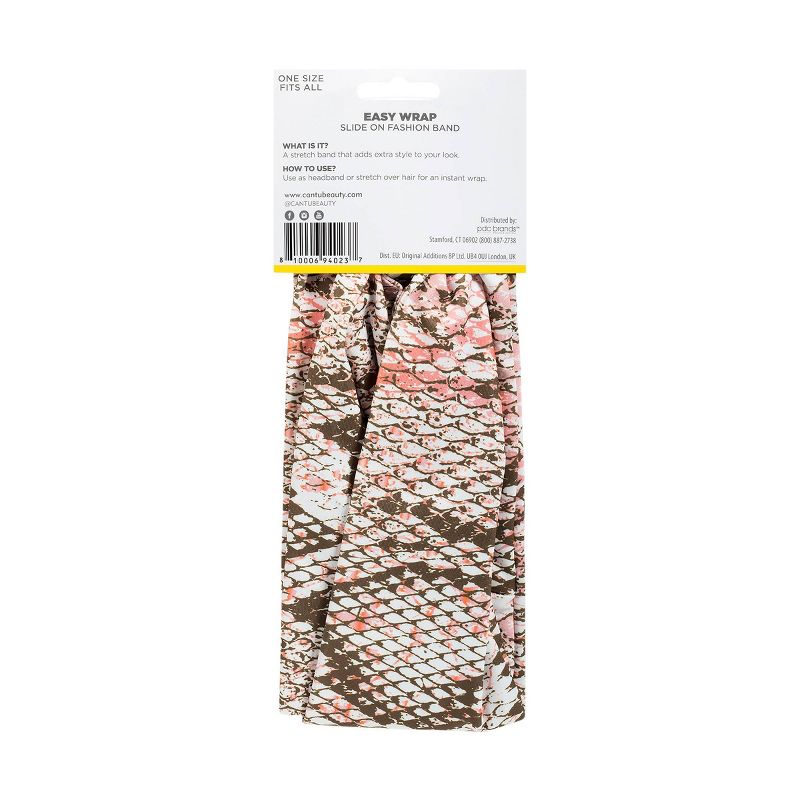 Cantu Animal Pattern Easy Head Wrap