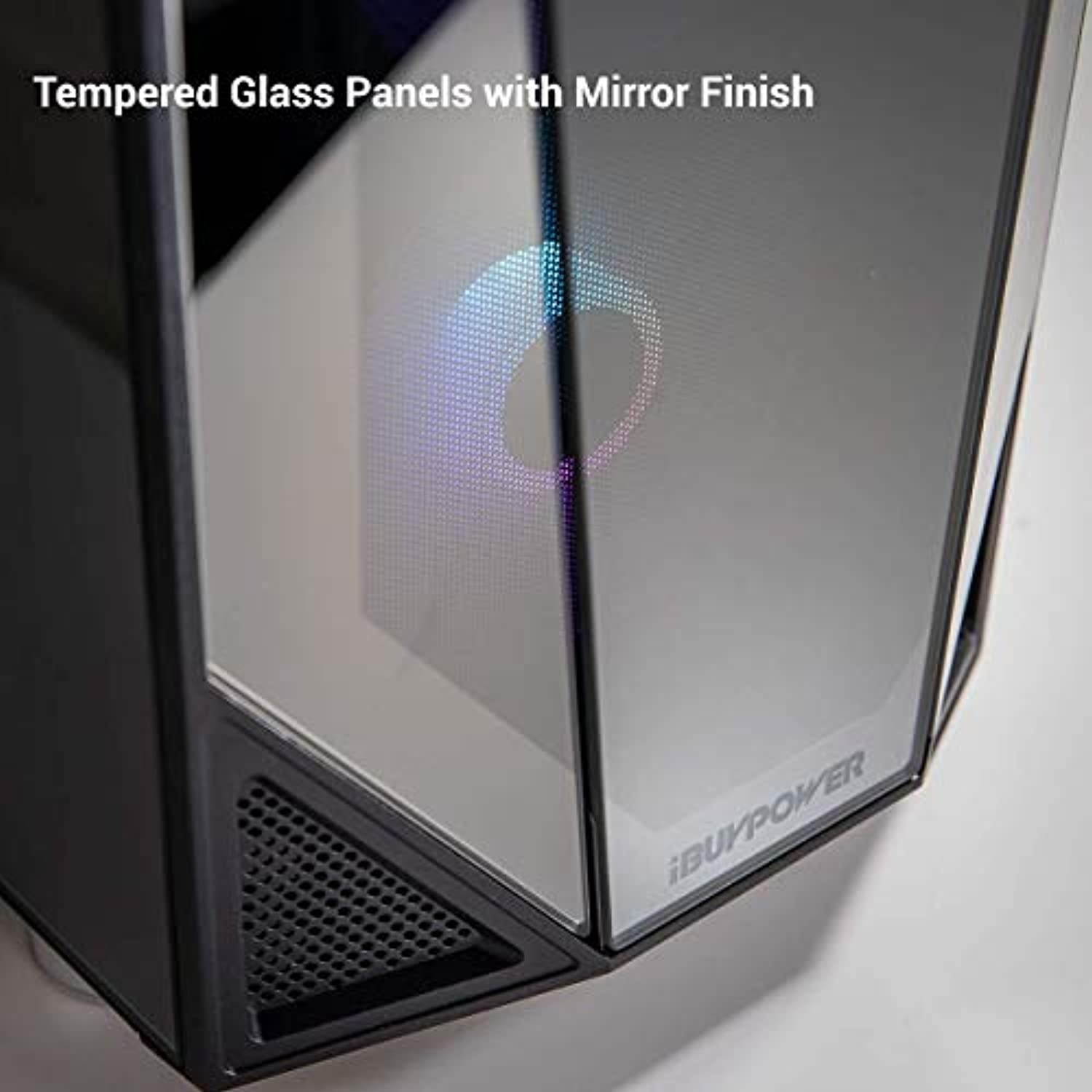 iBUYPOWER Pro Gaming PC Computer Desktop Trace 4 MR 165i (Intel i7-10700F 2.9GHz, AMD RX 580 8GB, 16GB DDR4 RAM, 480GB SSD, 1TB HDD, WiFi Ready, Windows 10 Home)