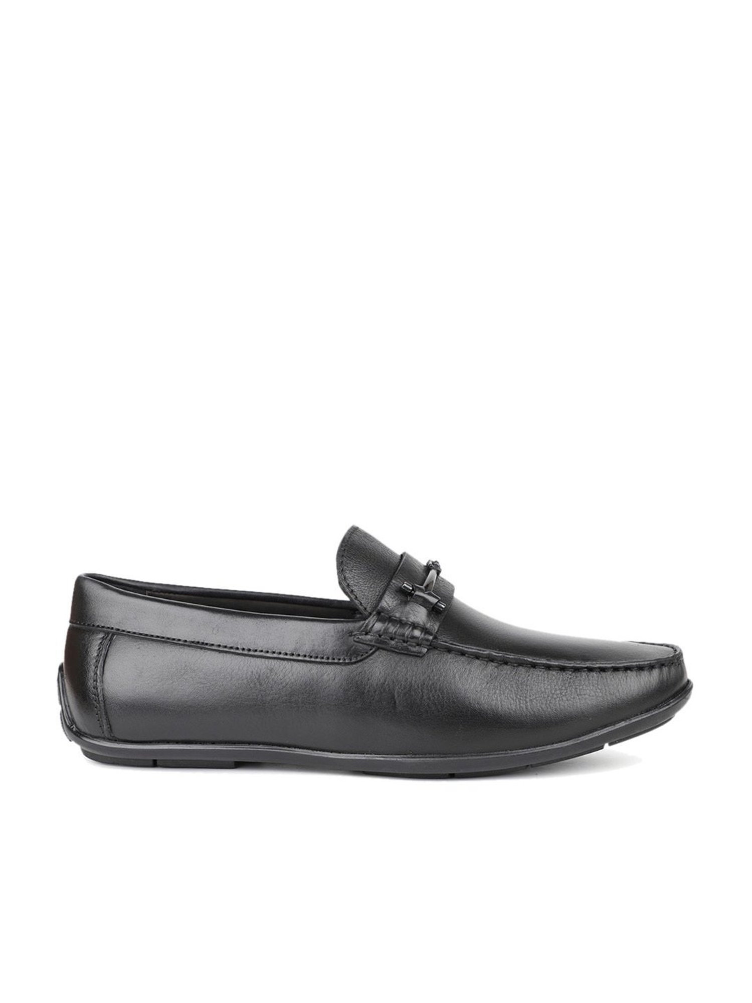 Privo by Inc.5 Men's Black Formal Loafers