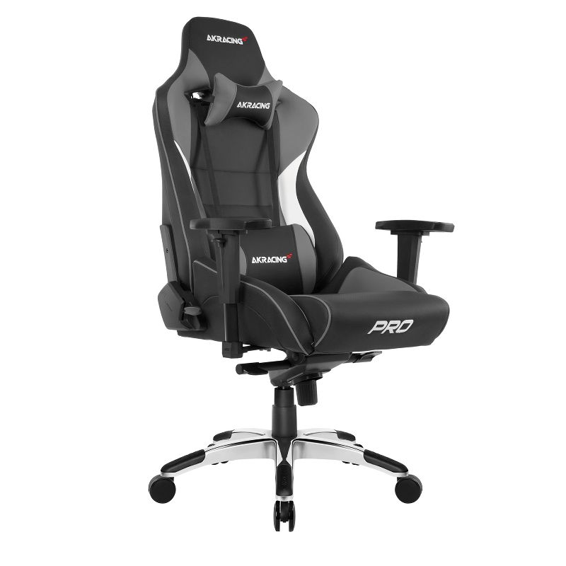 AKRacing Masters Series Pro Luxury XL Gaming Chair, Grey (AK-PRO-GY)