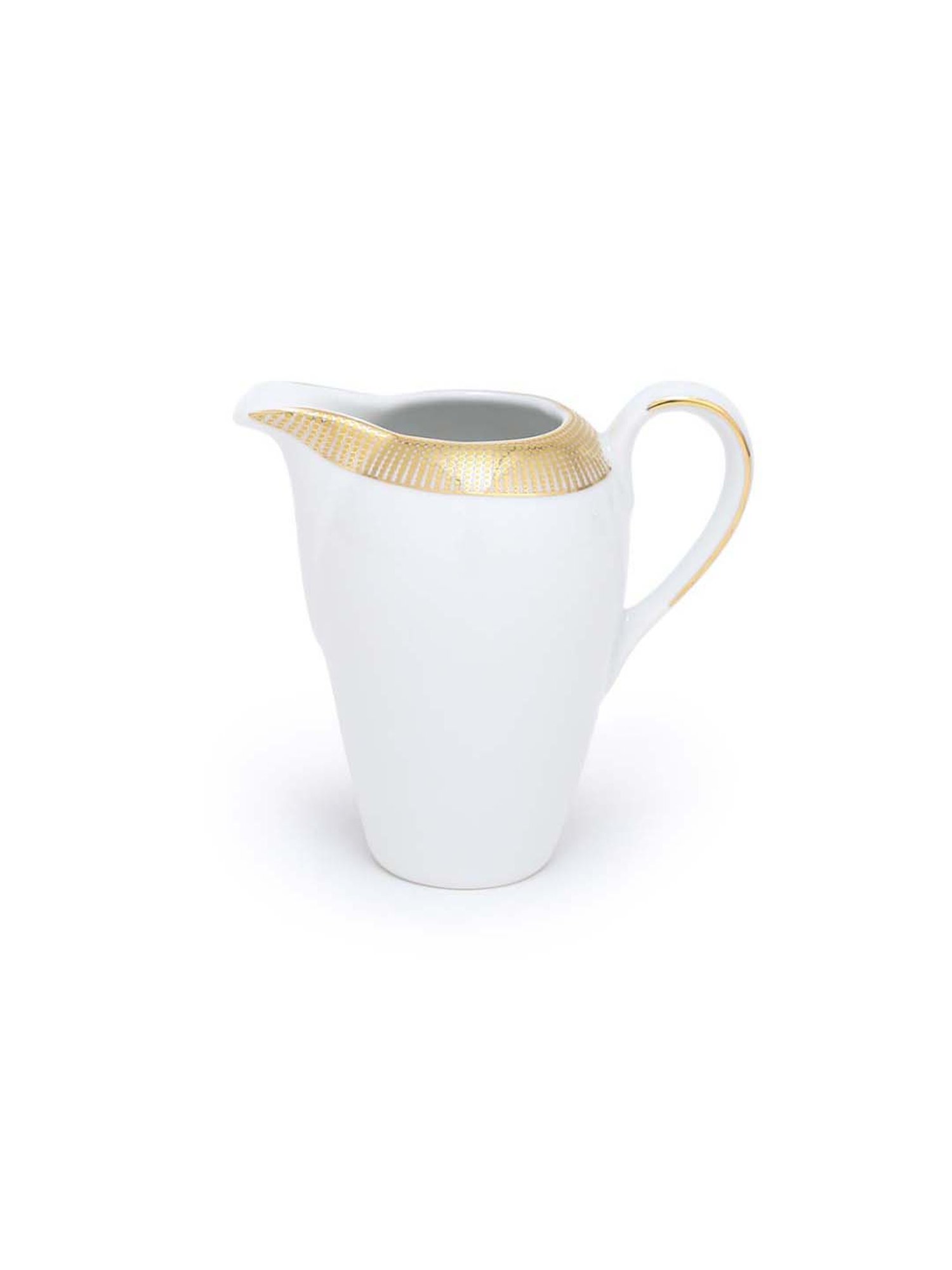 Home4U 'Aura' White & Golden Porcelain Tea Set