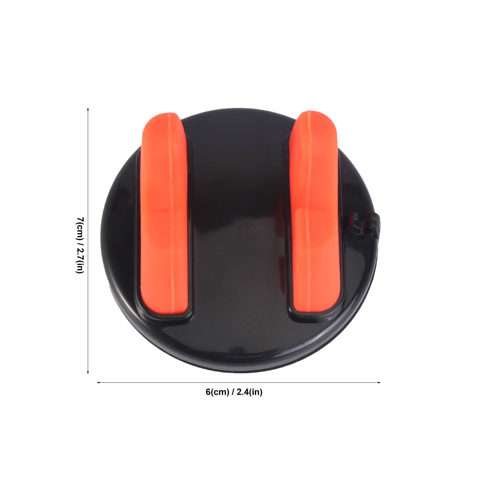 Multifunctional Vehicle Mounted Mobile Phone Navigation Support Holder Silicone Car Adhesive GPS Desktop Stand Bracket for Phones (Black)