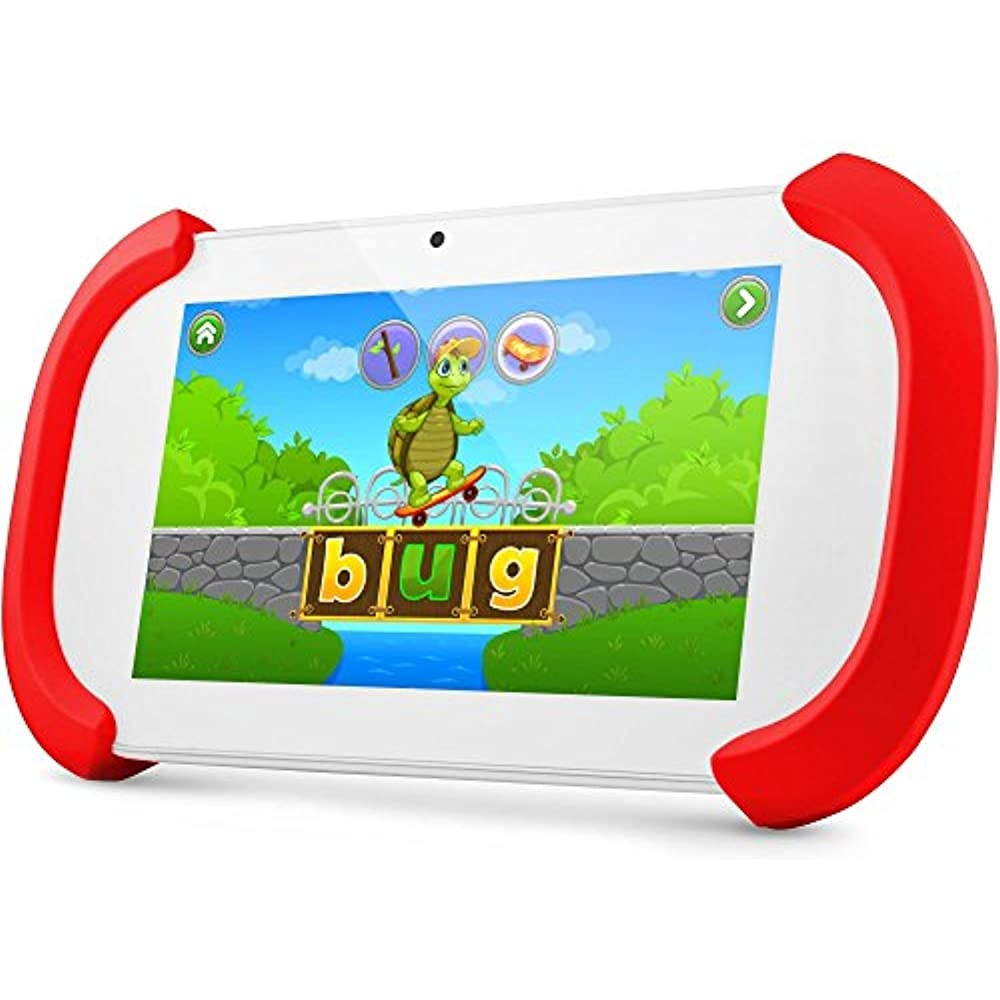 Ematic FUNTAB3 Quad Core Processor 1 GB Memory 16 GB Flash Storage 7" Touchscreen Kid Safe Tablet Android 5.1 (Lollipop) & Kid Mode