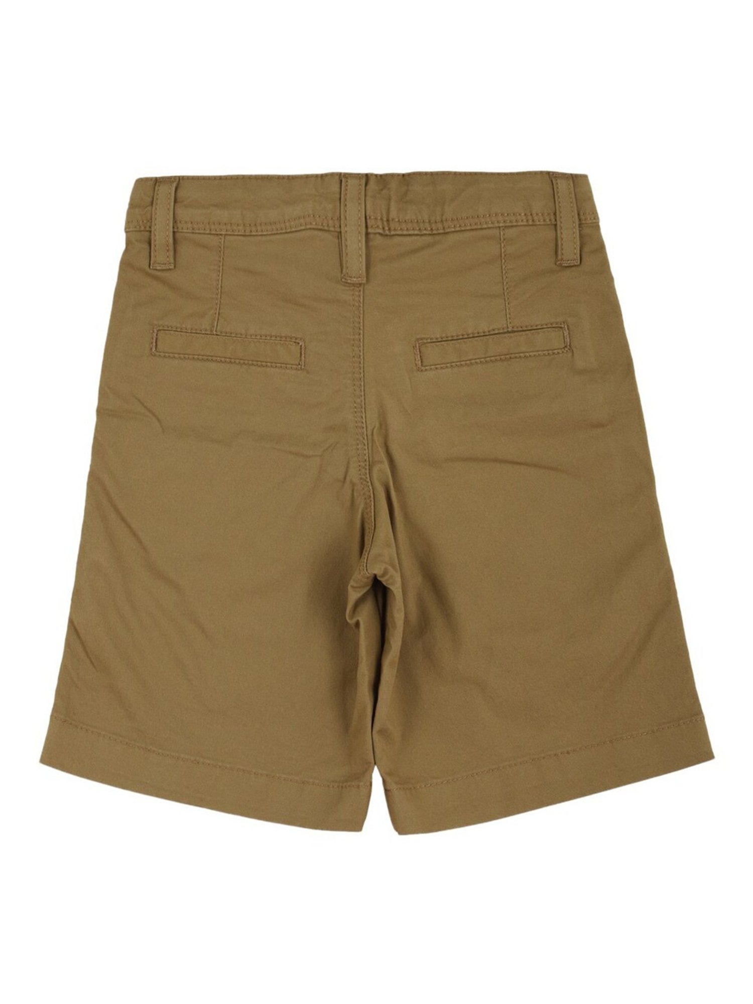 Allen Solly Junior Brown Solid Shorts