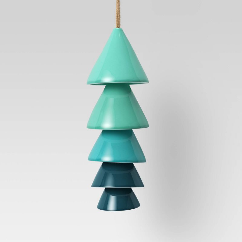 Ceramic Wind Chime Blue - Opalhouse™