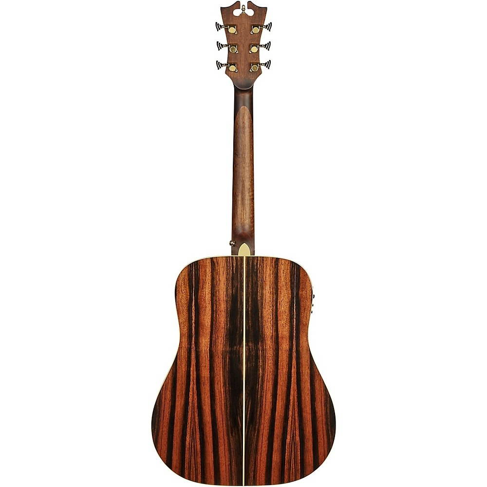 D'Angelico Excel Lexington Dreadnought Acoustic-Electric Guitar Auburn