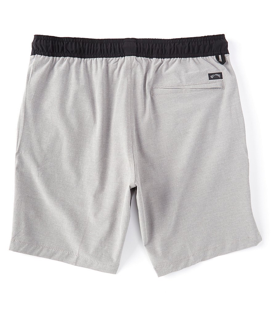 Billabong Crossfire Elastic-Waist 19#double; Outseam Walk Shorts