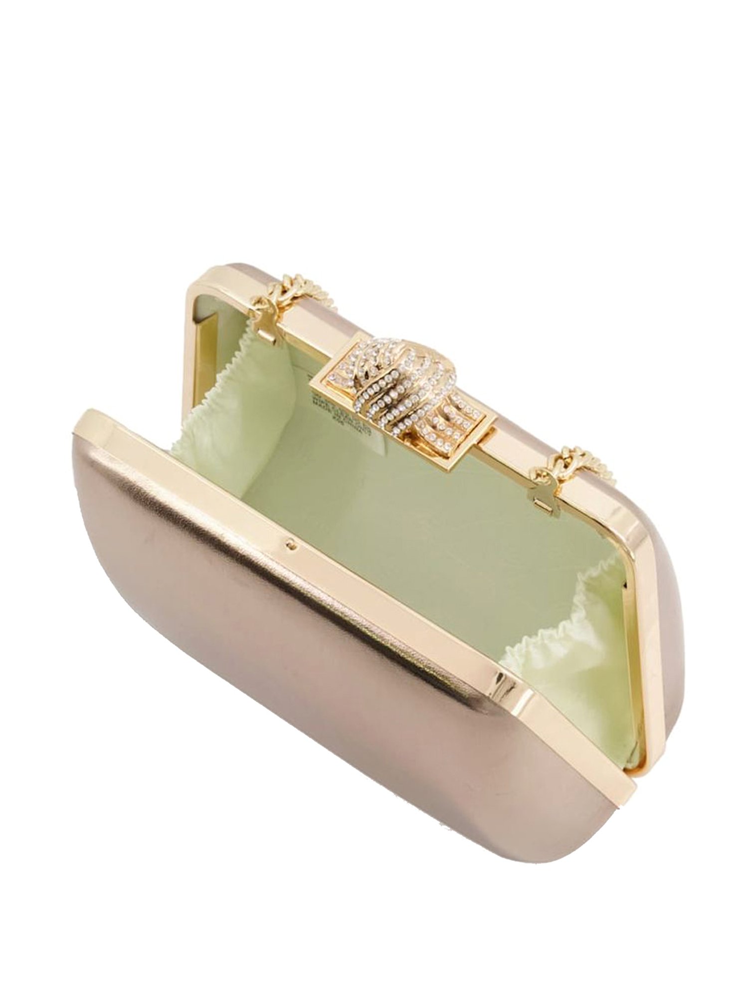 DUNE LONDON Golden Synthetic Clutch