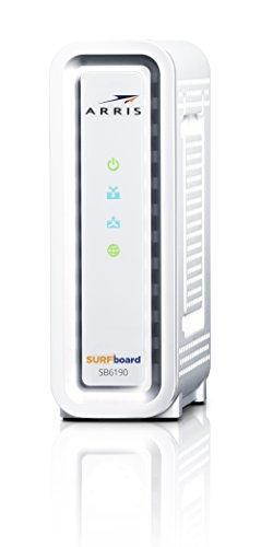 ARRIS SURFboard SB6190 DOCSIS 3.0 Cable Modem - Retail Packaging - White