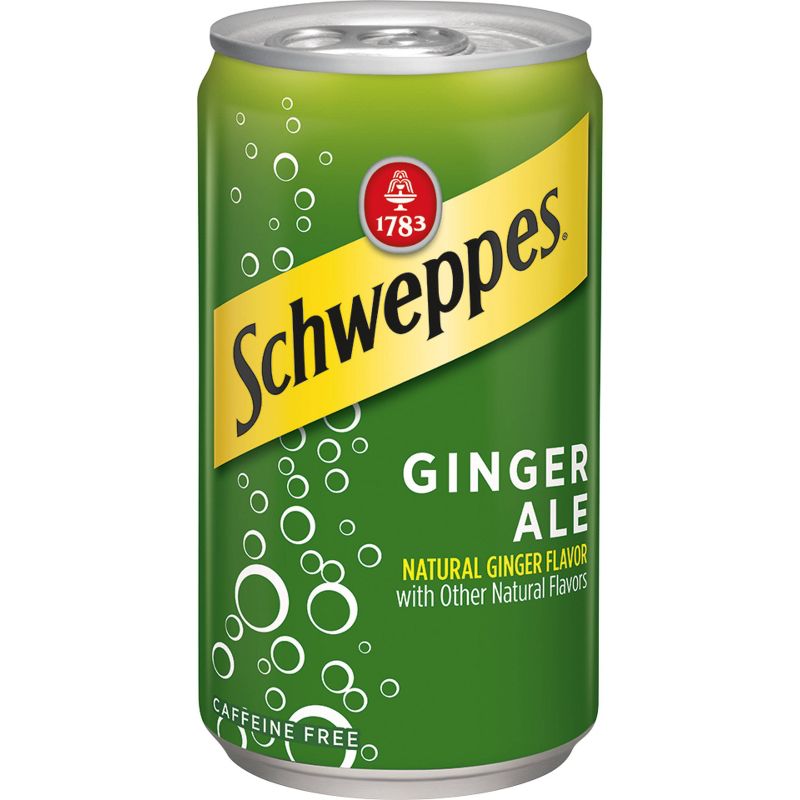 Schweppes Ginger Ale - 10pk/7.5 fl oz Mini Cans