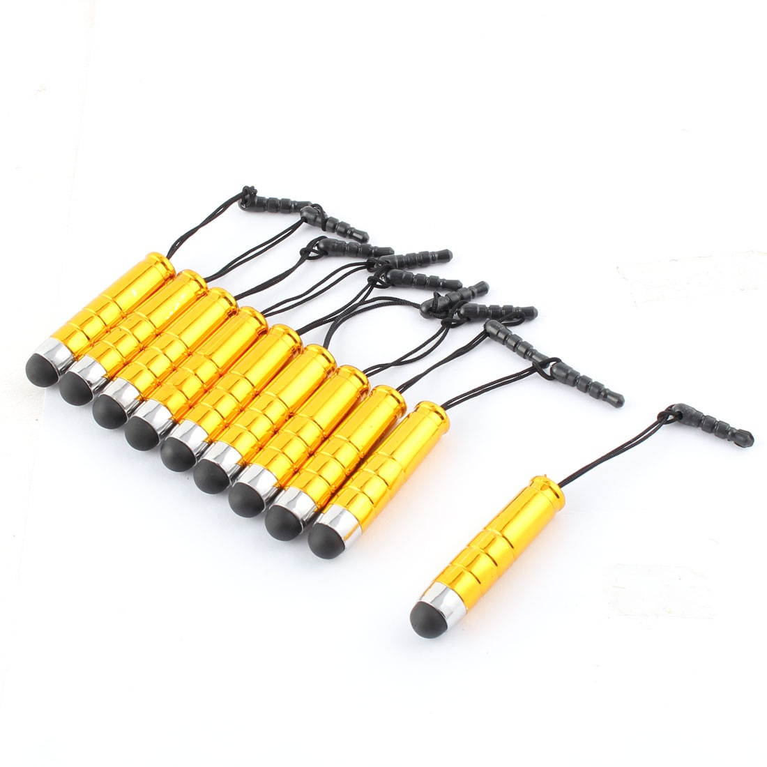 Tablet PC Smart Phone Capacitive Display Touch Screen Stylus Pen 10pcs w Plugy