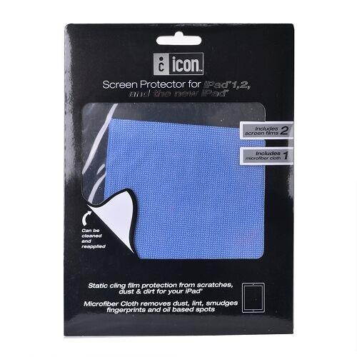iCon Clear Screen Protector for iPad 1-4th Generation RETAIL BOX