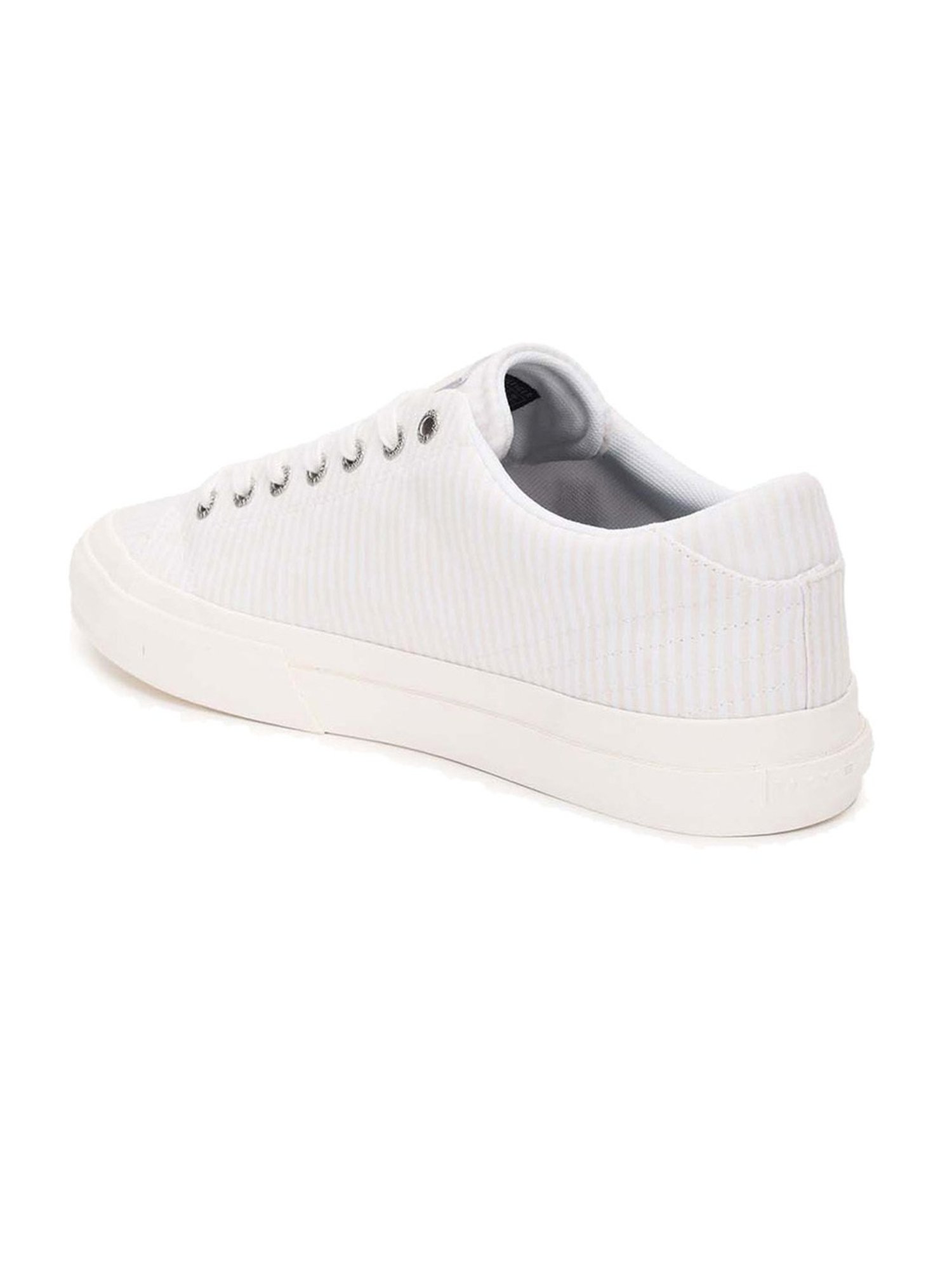 Tommy Hilfiger Men's White Casual Sneakers
