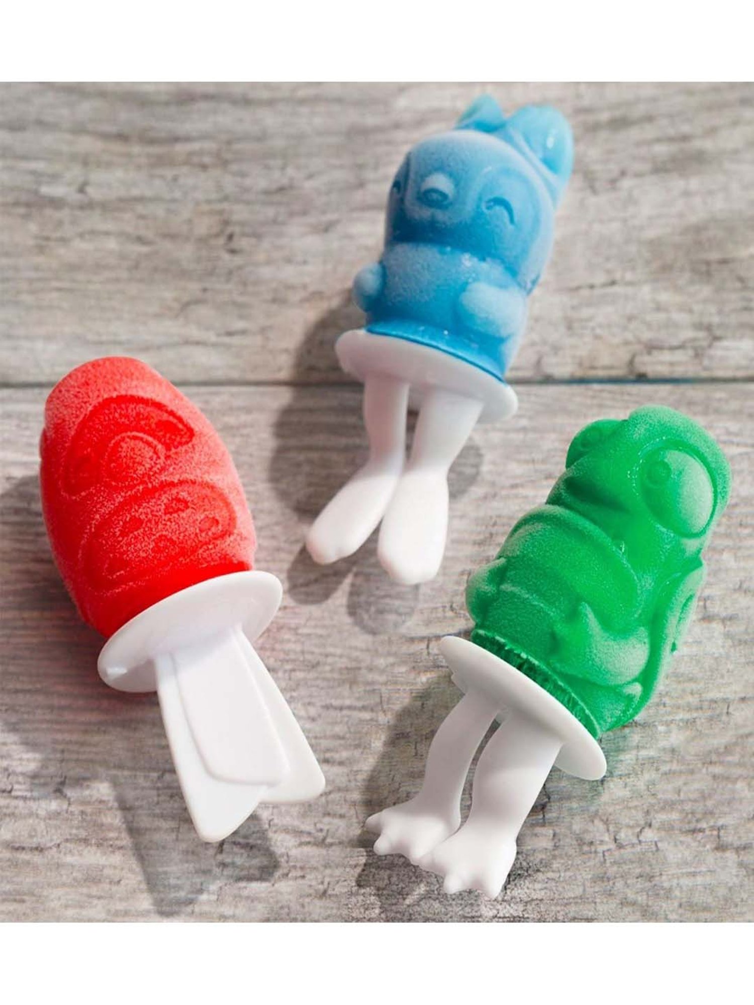 Zoku Multicolor Plastic Ice-Cube Pop Mould - Set of 6