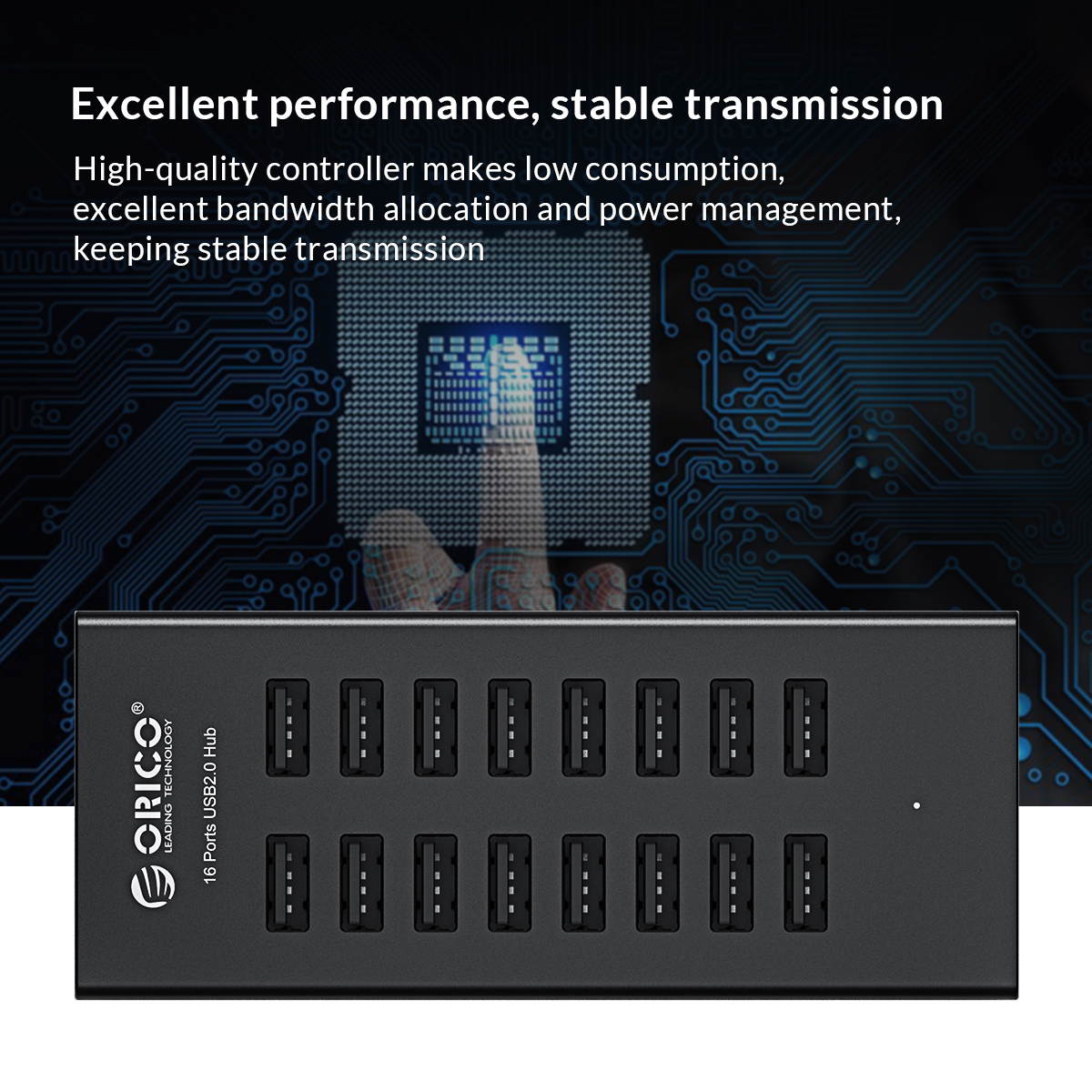 USB 3.0 Hub, Portable SuperSpeed 4 Port USB 3.0 Hub with Built-in Cable , USB Extension Multi-function USB Dock Hot Swapping Support for  Mac, PC, USB Flash Drives and Other Devices