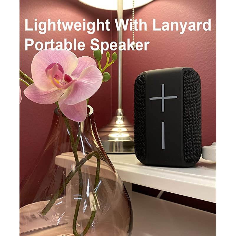 Bluetooth Speaker  Portable Bluetooth Speakers 50 with TWS Pairing for 360&deg; Louder Stereo Sound Builtin Mic Waterproof Portable Wireless Speaker for Shower Pool Party Travel Outdoors