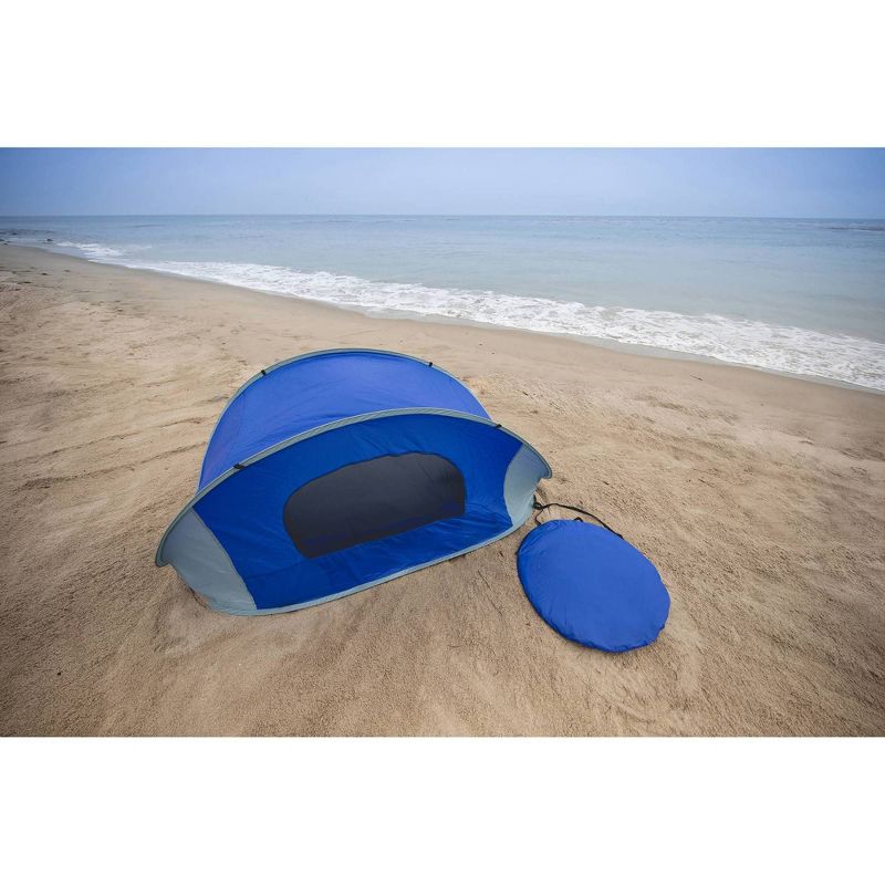 Picnic Time Manta Beach Pop Up Tent  - Blue