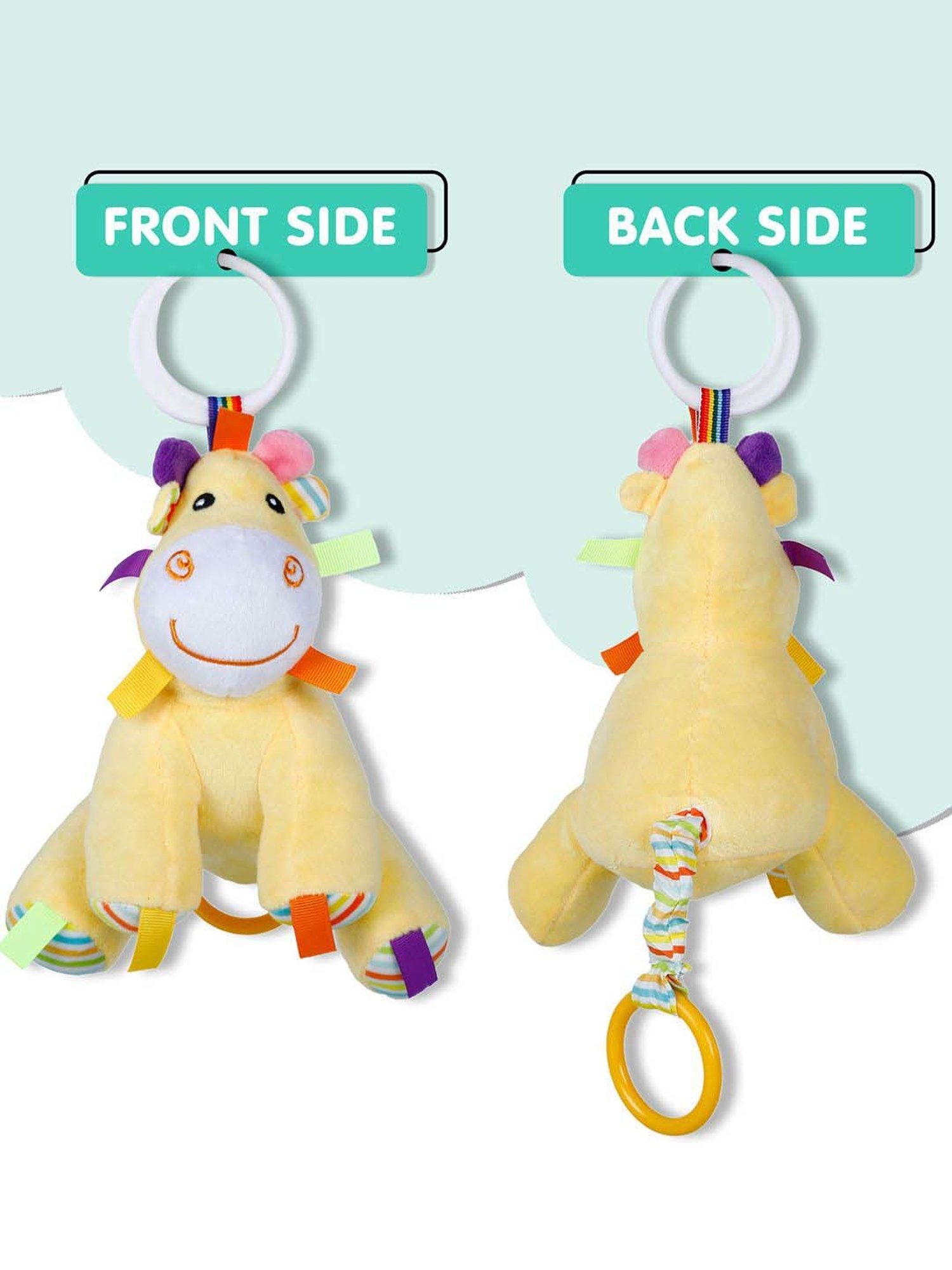 Baby Moo Kids Yellow Pulling Toy