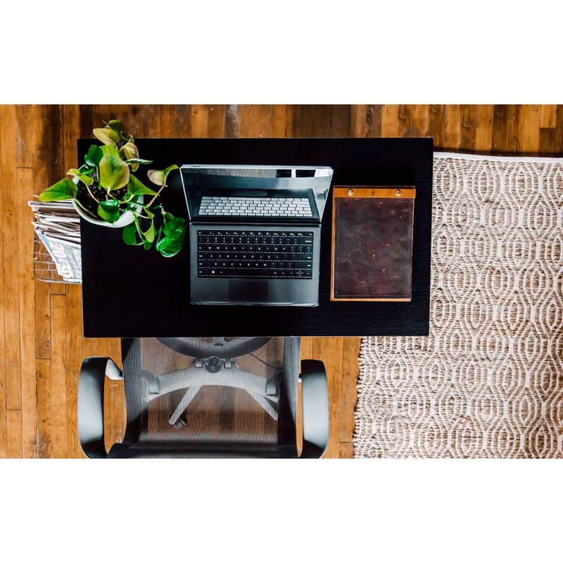 Cambria Art Computer Desk Black - OneSpace