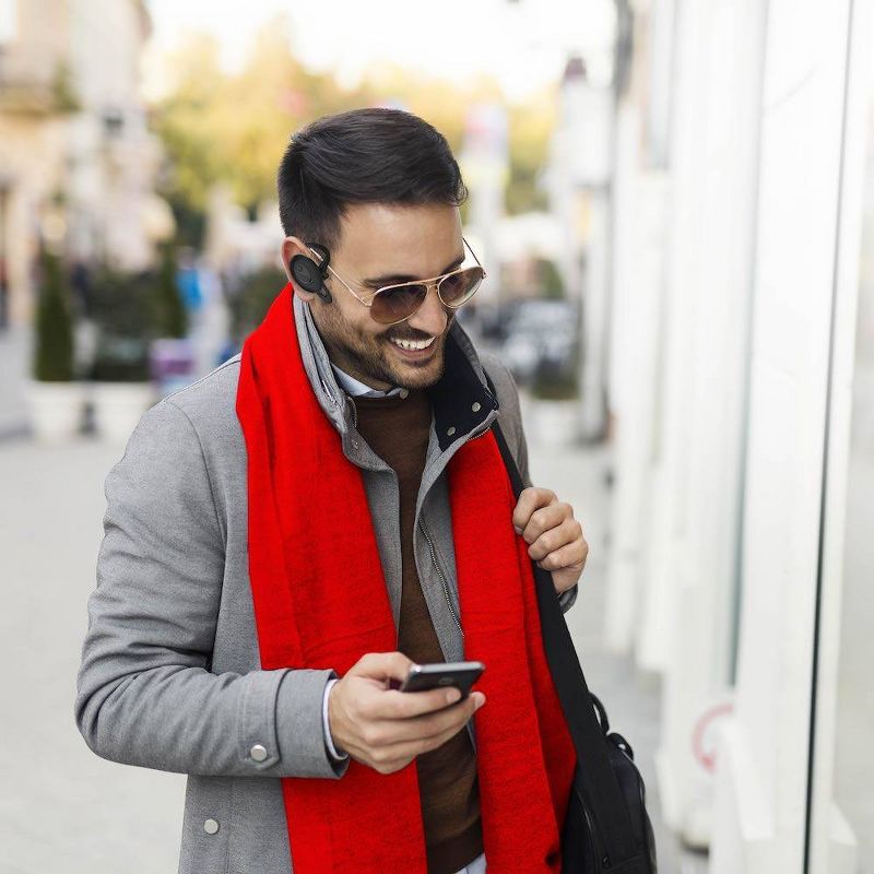 Motorola Bluetooth Mono H725 Headset with Alexa - Black