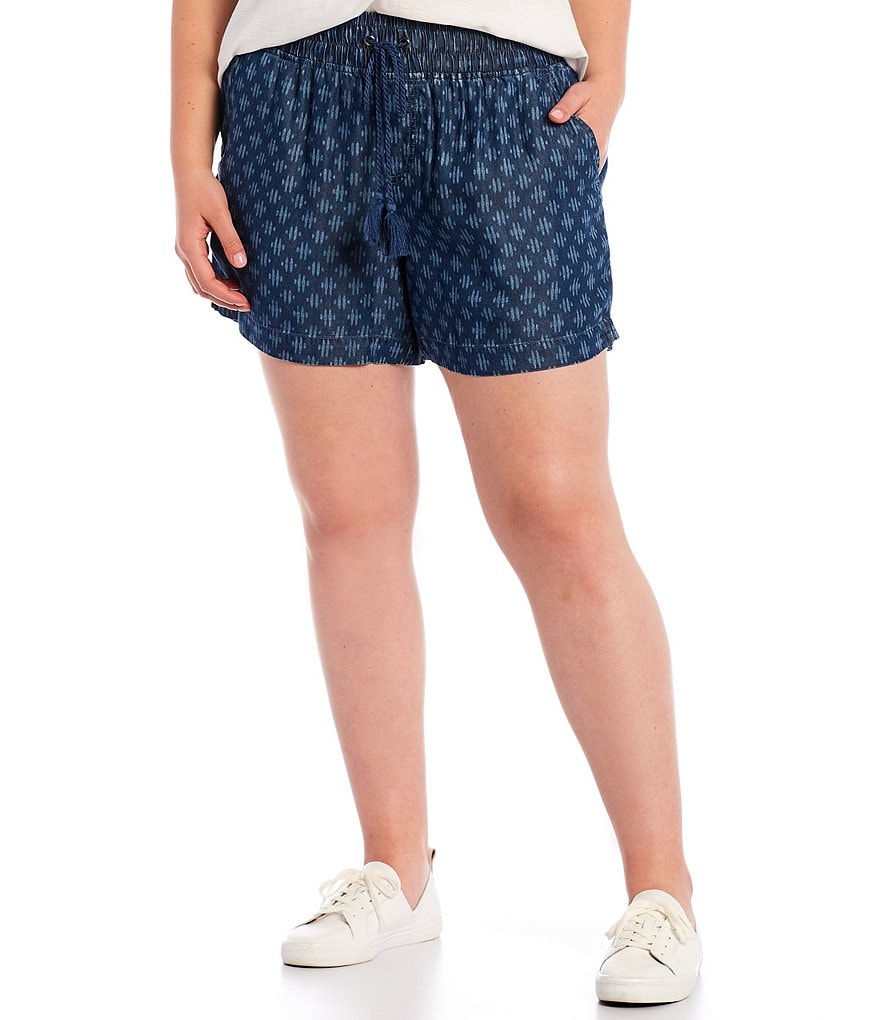 Code Bleu Plus Size Chelsea Bermuda Shorts