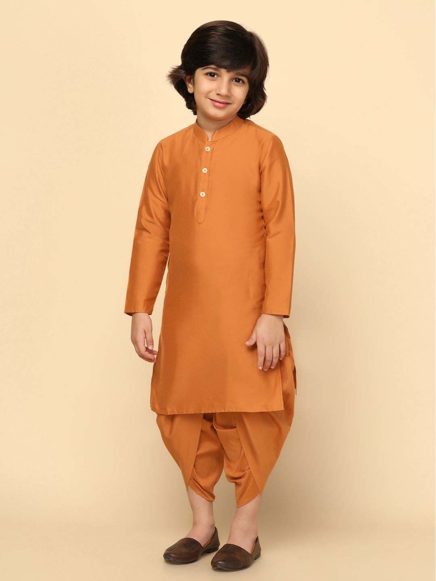 KISAH Kids Multicolor Printed Full Sleeves Kurta Set