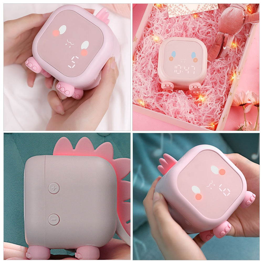 1PC Lovely Delicate Adorable Stylish Nap Timer Alarm Clock Sleep Sound Machine for Bedroom