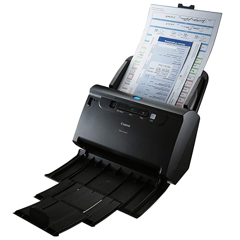 0651C002 ImageFORMULA DR-C240 Office Document Scanner