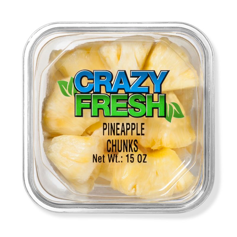 Crazy Fresh Pineapple Chunks - 15oz