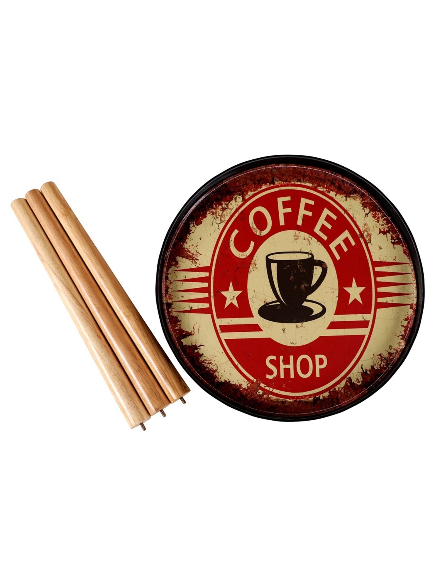 Artisans Rose Vote Hand-painted Multicolor Iron Ballot Box