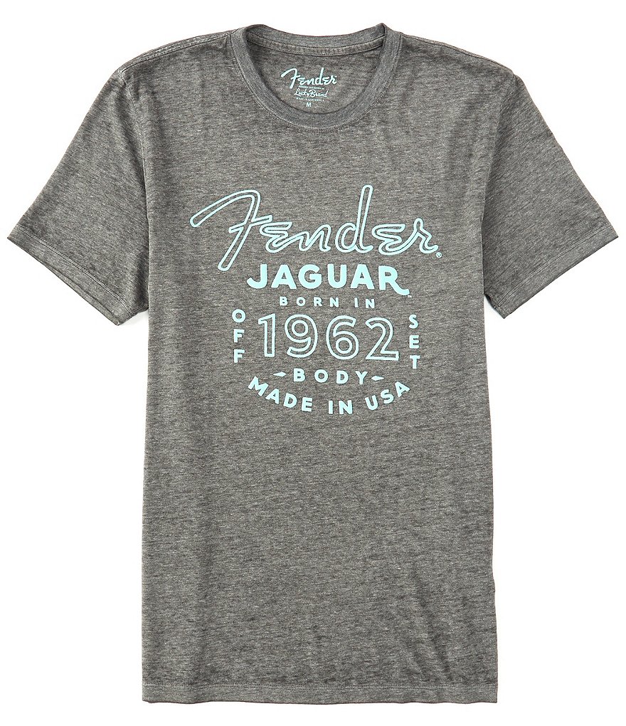 Lucky Brand Fender Jaguar Short-Sleeve Tee