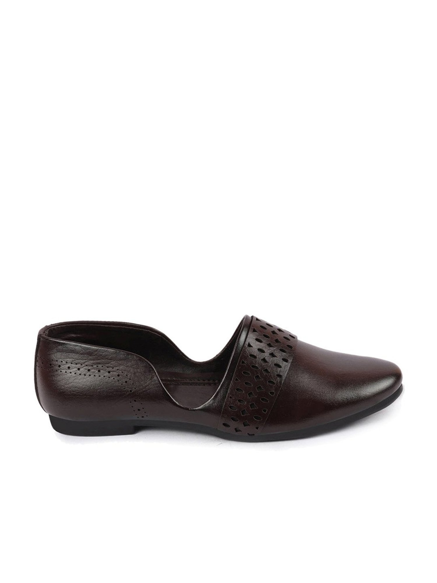 Walkway Men's Black Ethnic Juttis