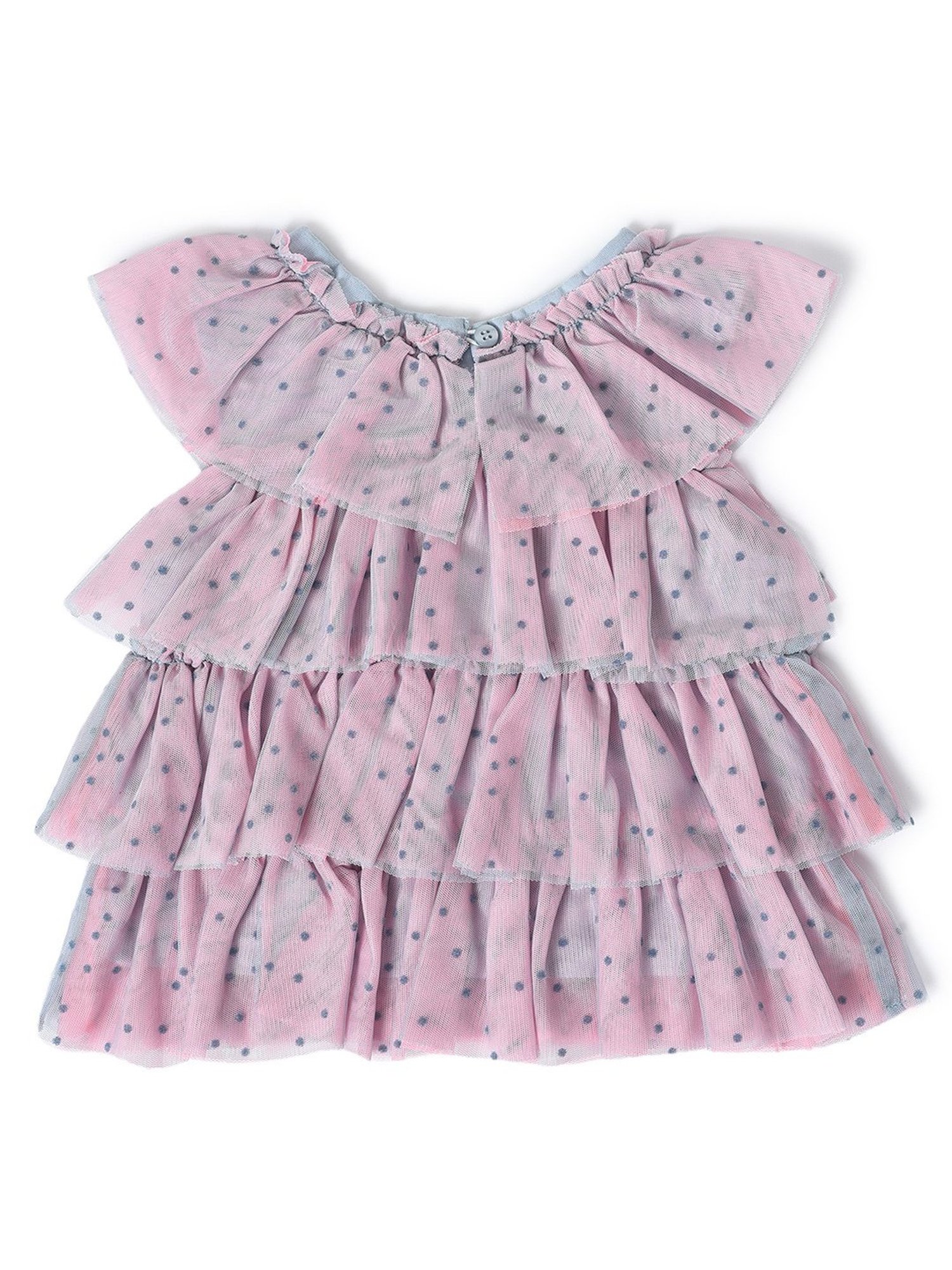 MiArcus Kids Light Pink Printed Top