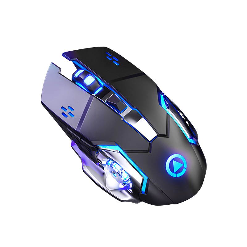 YINDIAO Wireless Gaming Mouse Ergonomic 6 Keys LED 1600 DPI Computer Charge Gamer Mice Silent Mouse for PUBG FPS Game