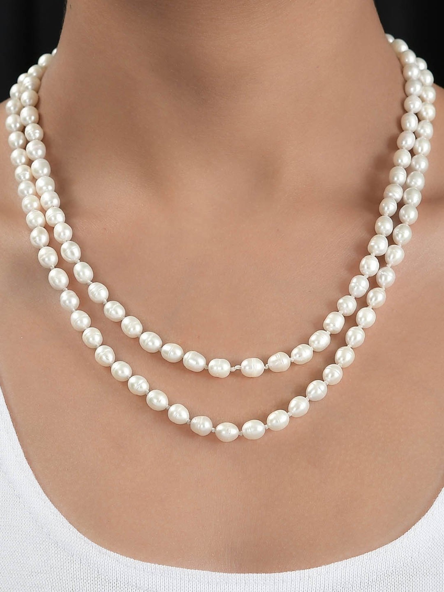 Ornate Jewels 92.5 Sterling Silver Red Ruby Necklace for Women